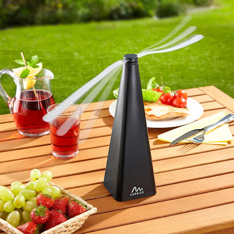 BreezeGuard - Uppladdningsbar flugavvisande fläkt – Bärbar insektsfri kylning MILA Sverige