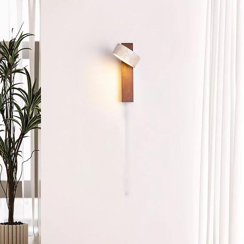 Wabi Sabi Stil Vägglampa Carvallo