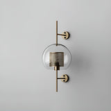 SleekGlass Lampa - Nordisk Elegant Glass Vägglampa för Modern Inredningsdesign Carvallo