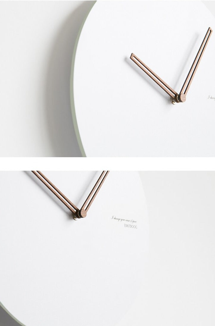 Carvallo – Tyst väggklocka med minimalistisk design för lugna och moderna hem Carvallo