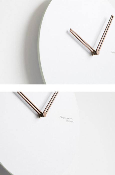 Carvallo – Tyst väggklocka med minimalistisk design för lugna och moderna hem Carvallo