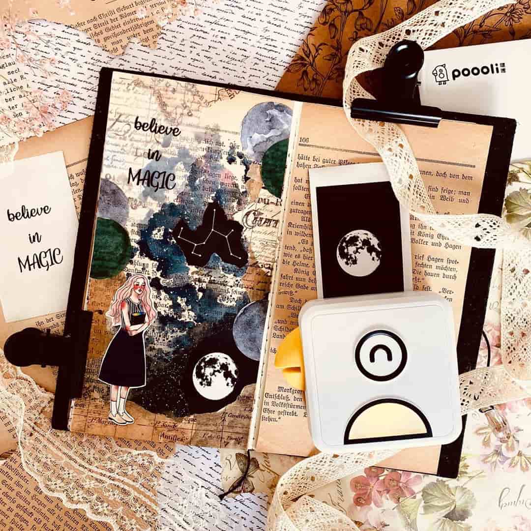 QuickSnap – Kompakt trådlös skrivare med en smal design för omedelbar fotoutskrift Carvallo