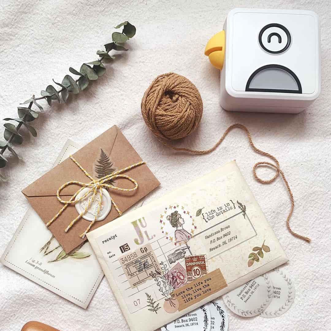 QuickSnap – Kompakt trådlös skrivare med en smal design för omedelbar fotoutskrift Carvallo