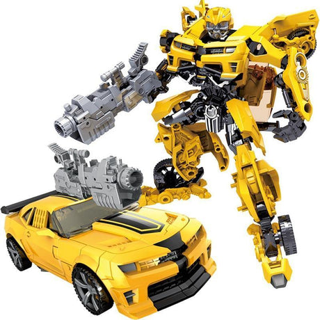 Transformera Robotbil Actionfigur Leksak Carvallo