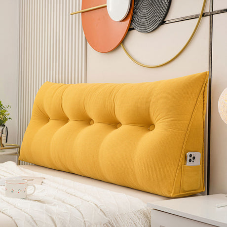 Royelux Vattentät Wedge Kudde - Ergonomiskt Stöd för Inomhus- och Utomhusbruk Carvallo