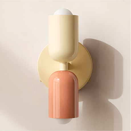 Färg Wabi Duo - Minimalistisk Modern LED-Dubbelhuvud-lampor Carvallo