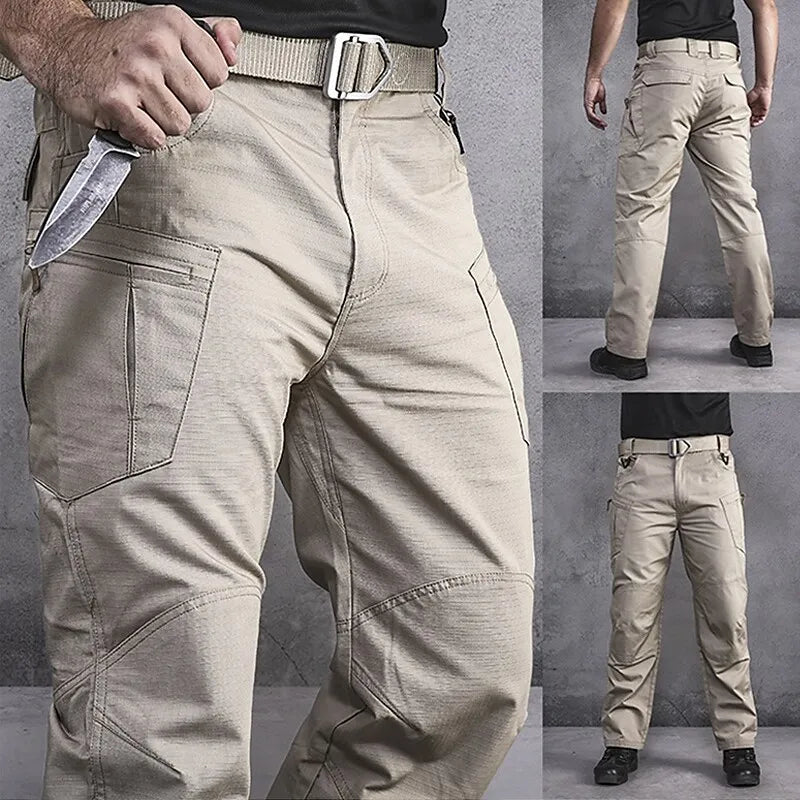 Herr Taktiska Lastbyxor Funktionell Polyester