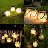 CrackJar Lampa - Crack Ball Glasburk Trädgårdsträd Hängande Ljus Carvallo