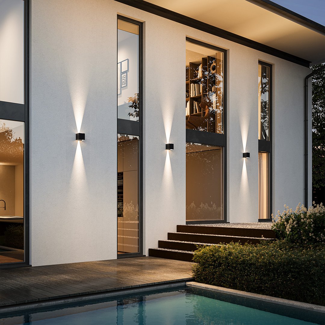 Carvallo – LED Vägglampa med Justerbara Ljusventiler Carvallo