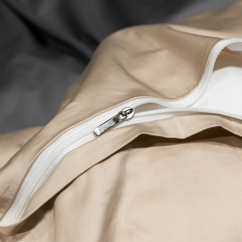 Deluxe Satinbomull Broderad Sängklädesats - 4-delad - LB7 Carvallo