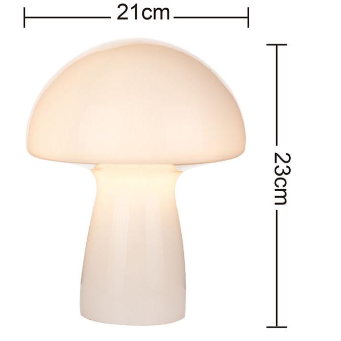 Carvallo – Charmig Bordslampa med Vintage Svampdesign Carvallo