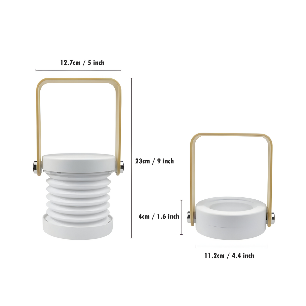 Carvallo – Lyxig Fällbar LED-Lampa med Skandinavisk Design för Ditt Inre Carvallo