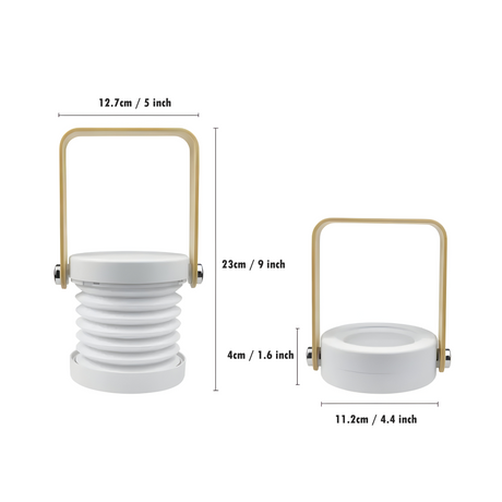 Carvallo – Lyxig Fällbar LED-Lampa med Skandinavisk Design för Ditt Inre Carvallo